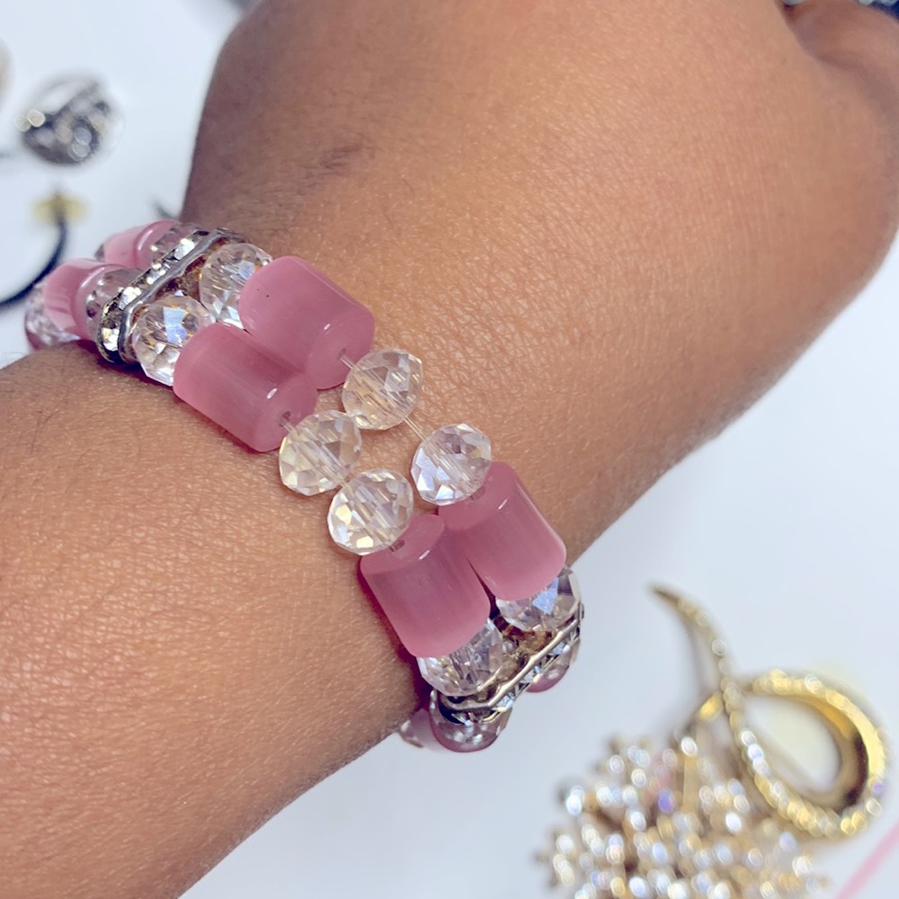 Pink bracelet